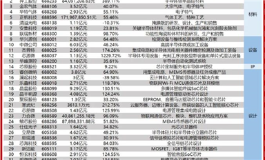 半導體企業(yè)Q1大考！誰是科創(chuàng)板領頭羊？
