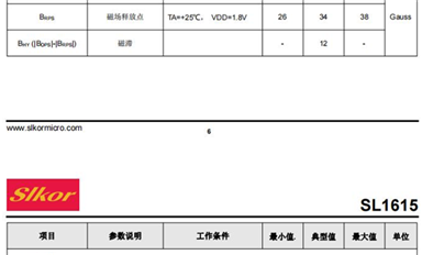 【每日一品】霍爾傳感器SL1615SH：高靈敏度、低噪聲為工程應用帶來優(yōu)勢