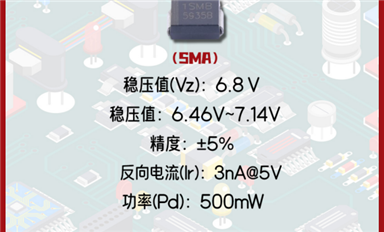 【每日一品】Slkor薩科微6.2V穩(wěn)定電壓值的穩(wěn)壓二極管MMSZ5234B，廣泛應用于音響系統(tǒng)等領域
