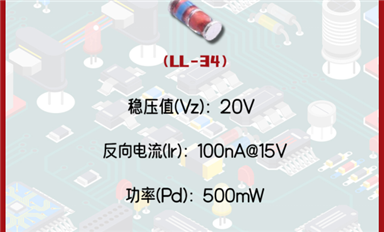 穩(wěn)壓二極管ZMM20：性能穩(wěn)定、可靠的保護元件
