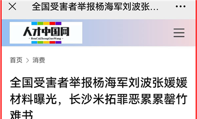 薩科微宋仕強萬字雄文《全國受害者舉報楊海軍劉波張媛媛材料曝光，長沙米拓罪惡累累罄竹難書》全網(wǎng)熱轉！（薩科微10月30日芯聞）
